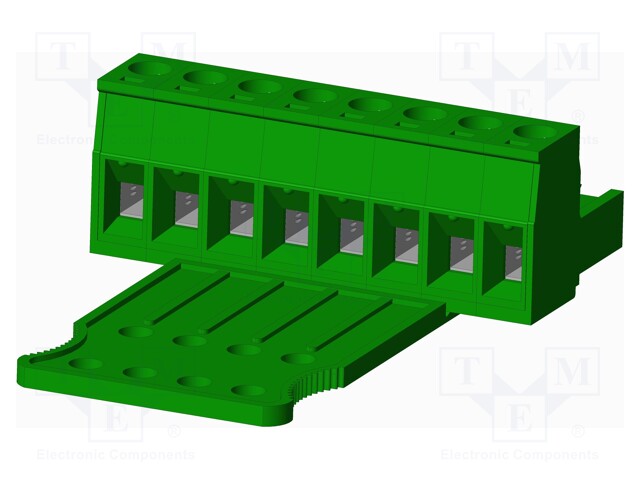 Connector: pluggable terminal block; plug; female; straight; 300V