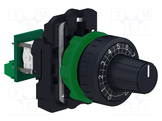 Potentiometer; 22mm; Harmony XB5; -40÷70°C; Illumin: none; Ø22mm