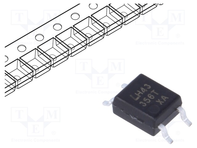 Optocoupler; SMD; Channels: 1; Out: transistor; Uinsul: 3.75kV