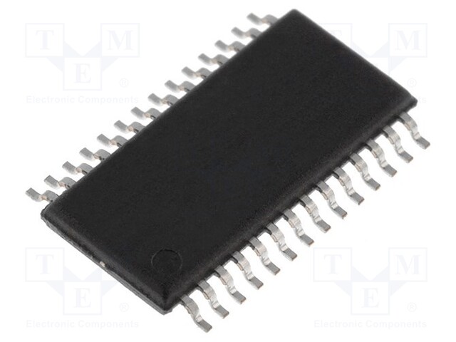 A/D converter; Channels: 4; 24bit; 80sps; 2.7÷5.3V; TSSOP28