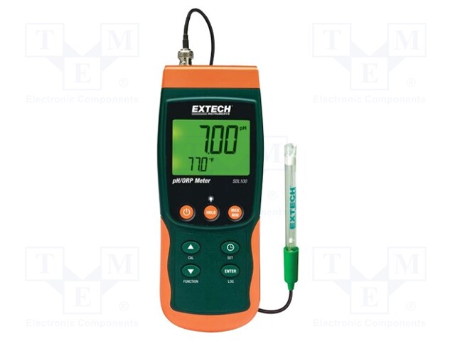 Data logger; temperature; ±1°C; Temp: 0÷65°C; 182x73x47.5mm; 455g