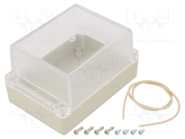 Enclosure: multipurpose; X: 85mm; Y: 125mm; Z: 70mm; Ritec; ABS; IP65