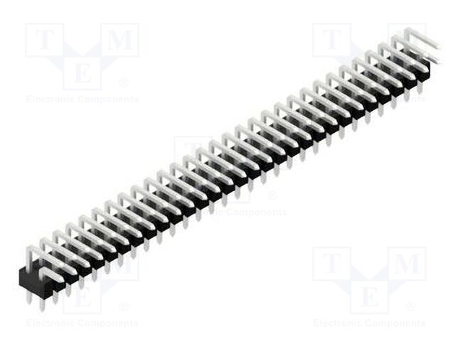 Connector: pin strips; pin header; male; PIN: 60; 2.54mm; THT; 2x30