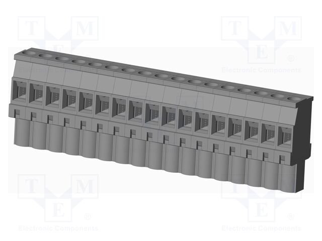 Connector: pluggable terminal block; plug; female; angled 90°