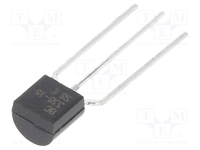 Transistor: NPN; bipolar; 25V; 0.8A; 625mW; TO92