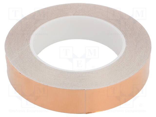 Tape: electrically conductive; ESD; L: 33m; W: 25mm; Thk: 0.05mm