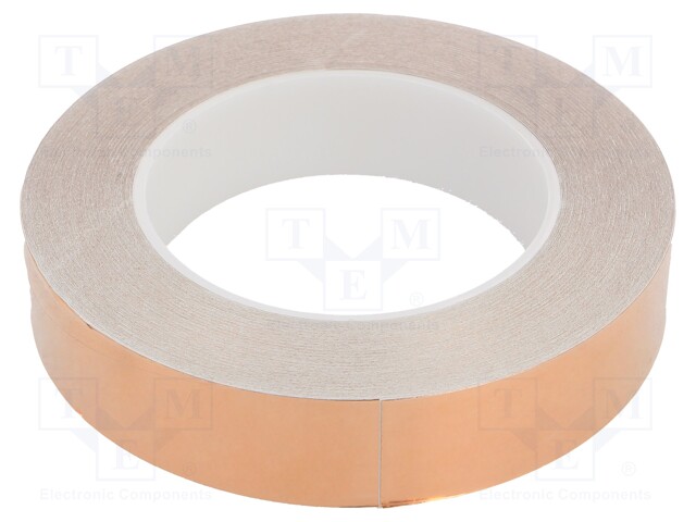 Tape: electrically conductive; V: ESD; L: 33m; W: 25mm; Mat: copper