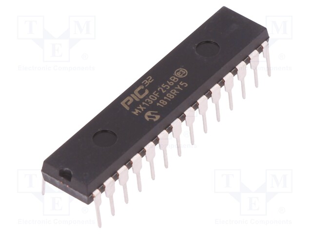 PIC microcontroller; Memory: 256kB; SRAM: 16kB; 2.3÷3.6VDC; THT