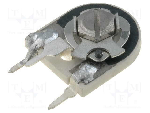 Potentiometer: mounting; single turn,vertical; 100Ω; 1W; ±20%