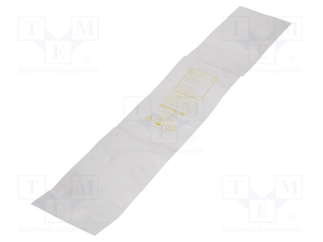 Protection bag; ESD; L: 660mm; W: 152mm; D: 100um; 100pcs.