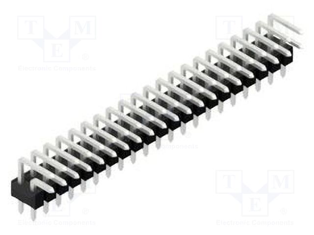 Connector: pin strips; pin header; male; PIN: 42; 2.54mm; THT; 2x21