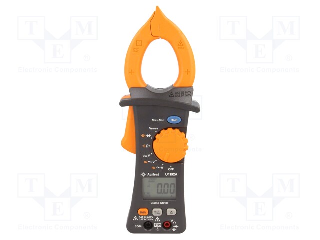 AC digital clamp meter; LCD (6000),with a backlit; VDC: 60/600V