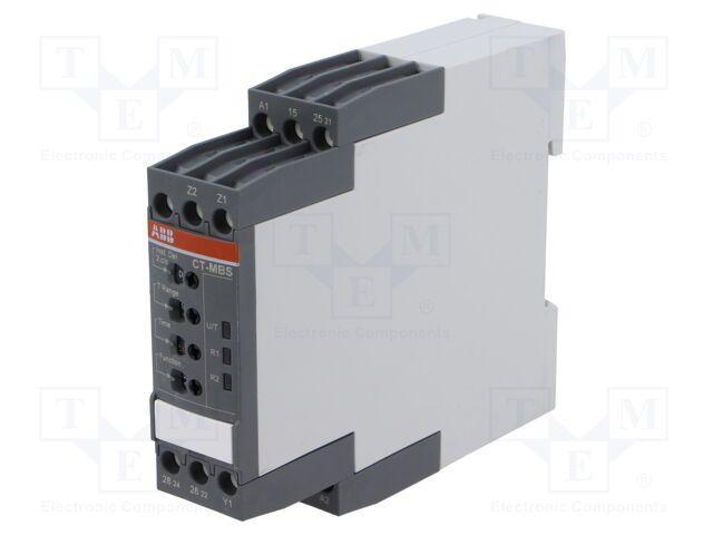 Timer; 0,05s÷300h; DPDT; 24÷240VAC; 24÷48VDC; DIN; -20÷60°C; IP20