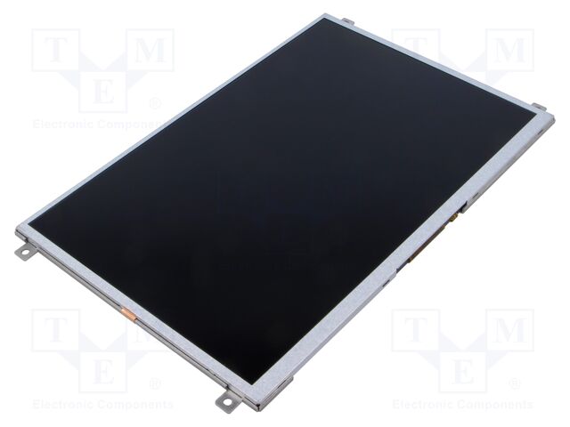 Display: TFT; 10.1"; 1280x800; Illumin: LED; RGB; 1000cd/m2; 5VDC