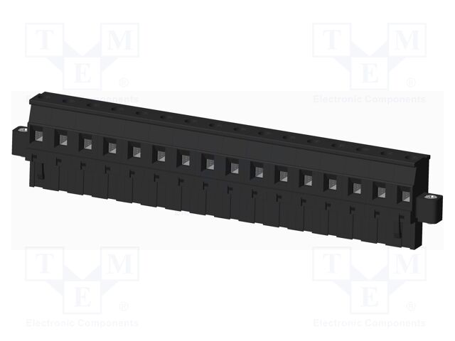 Connector: pluggable terminal block; plug; female; angled 90°