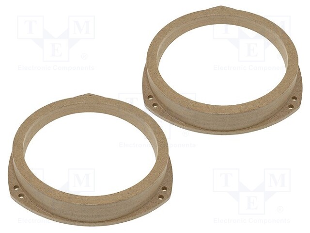 Spacer ring; MDF; 165mm; Opel; impregnated,varnished