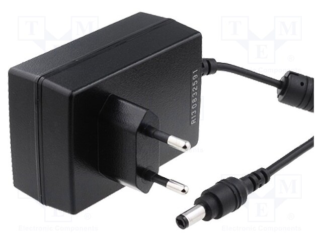 Power supply: switched-mode; 9VDC; 3.5A; Out: 5,5/2,1; 31.5W; 81.5%