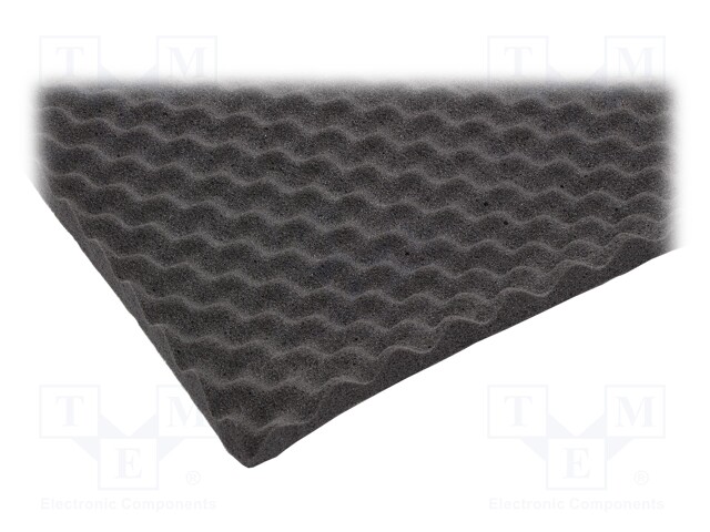 Damping mat; Mat: polyurethane; 600x1000x15mm