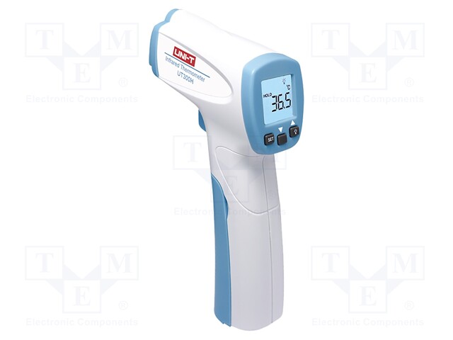 Infrared thermometer; LCD,with a backlit; 32÷42.9°C