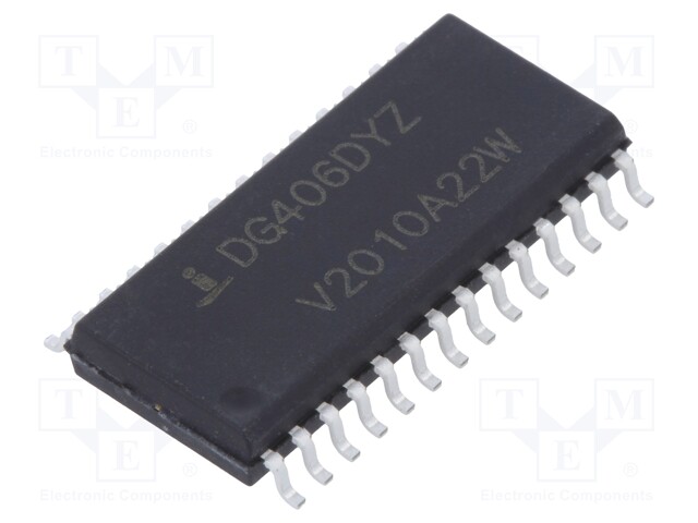 IC: multiplexer; 16: 1; Channels: 1; SO28; Package: tube; 30mA