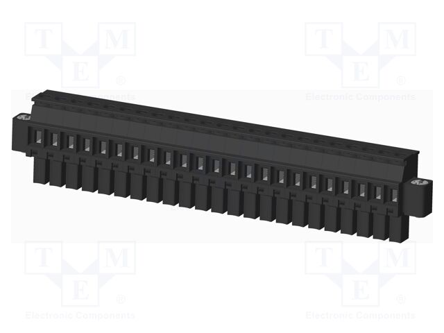 Connector: pluggable terminal block; plug; female; angled 90°