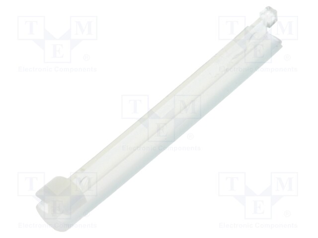 Spacer sleeve; LED; Øout: 3.6mm; ØLED: 3mm; L: 25.4mm; natural