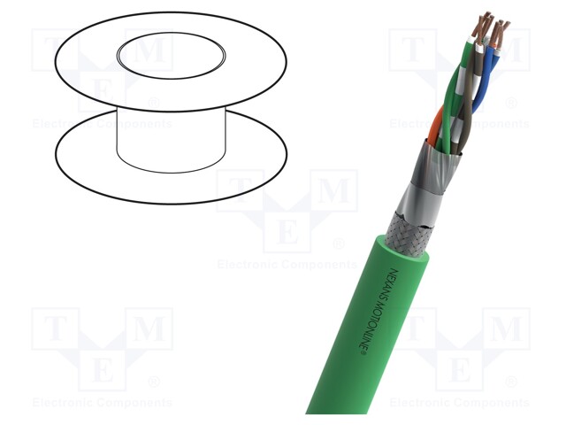 Wire; Intercond® STANDARD; industrial Ethernet; 5e; stranded; Cu