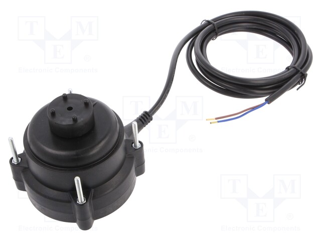 Motor: EC; 1400rpm; 14W; 230VAC; 120mA; Electr.connect: 2m wires