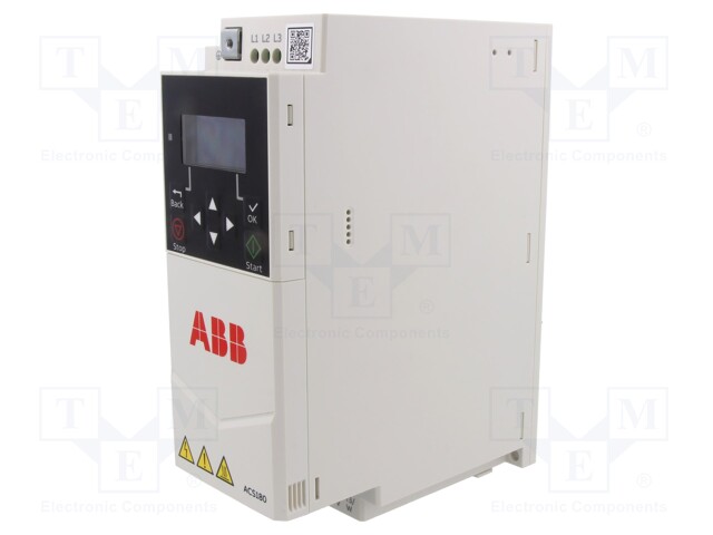 Vector inverter; Max motor power: 4kW; Out.voltage: 3x400VAC