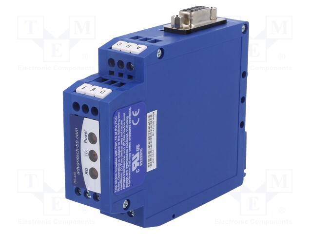 Converter; RS232/RS422/RS485; 10÷30VDC; DIN; 25x79x95mm; -40÷80°C