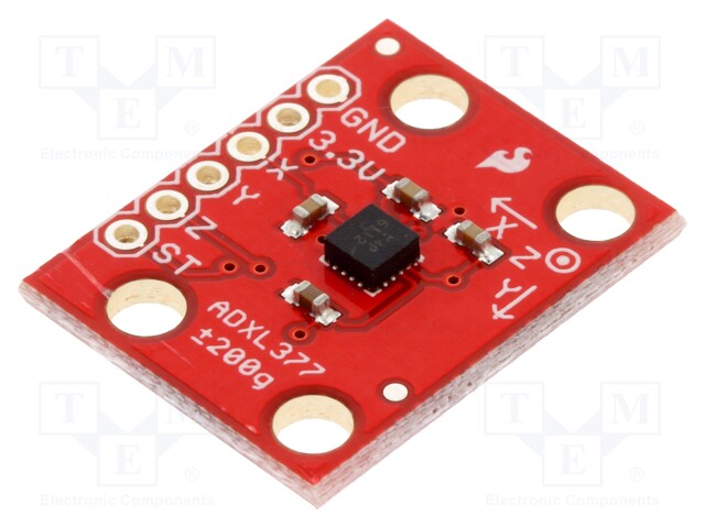 Sensor: accelerometer; 1.8÷3.6VDC; ADXL337; ±200g; module; 300uA