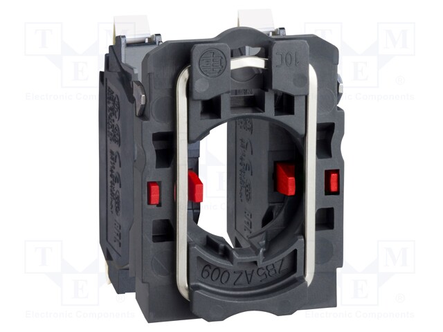 Contact block; 22mm; Harmony XB5; -25÷70°C; IP20; Contacts: NC x2