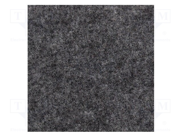 Upholstery cloth; Dim: 1500x700mm; gray melange; D: 3mm
