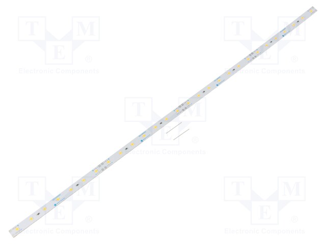 LED strip; 24V; white warm; W: 10mm; L: 480mm; CRImin: 80; 120°; D: 3mm