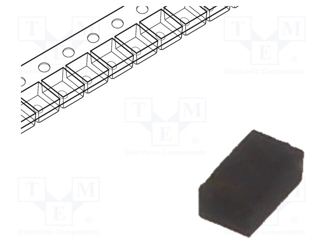 Transistor: NPN; bipolar; RF; 20V; 80mA; 0.58W; TSLP-3-1