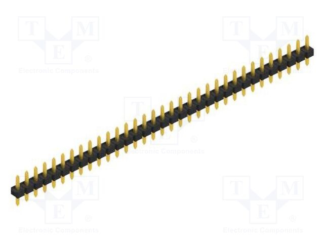Connector: pin strips; pin header; male; PIN: 33; 2.54mm; THT; 1x33