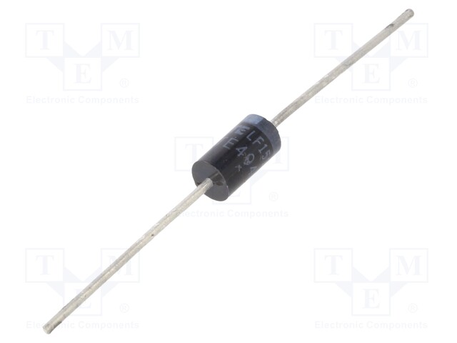 Diode: transil; 1.5kW; 43V; 25.3A; unidirectional; Ø9,52x5,21mm