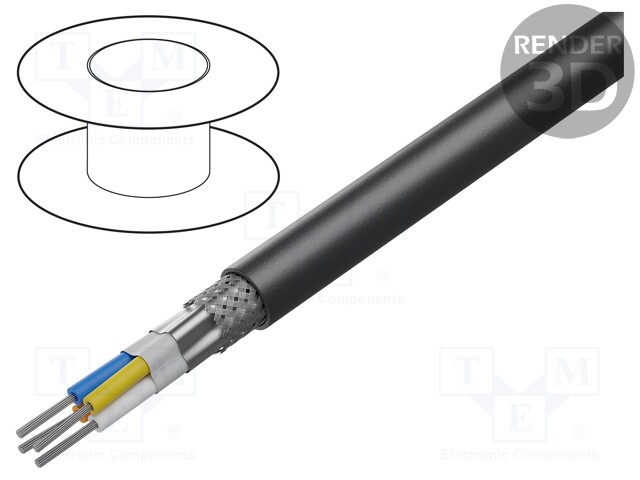 Wire; EtherRail®; for rolling stock,railway industry,outdoor; 5