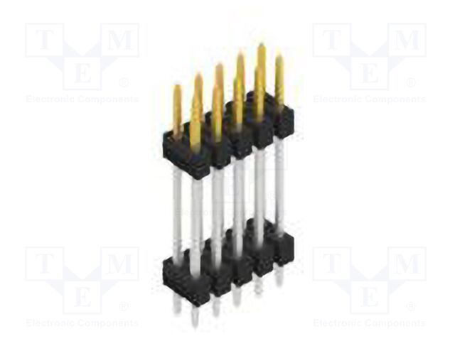 Connector: pin strips; pin header; male; PIN: 10; 2.54mm; THT; 2x5