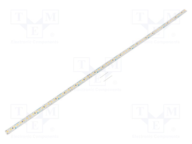 LED strip; 24V; white warm; W: 10mm; L: 500mm; CRImin: 80; 120°; D: 3mm