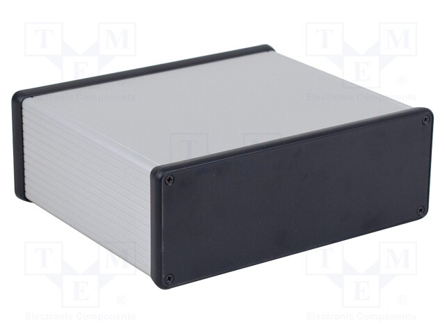 Enclosure: with panel; 1455; X: 160mm; Y: 191mm; Z: 66mm; aluminium