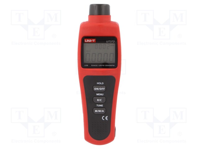 Tachometer; LCD (100000); 10÷99999 rpm (optical method); 100g