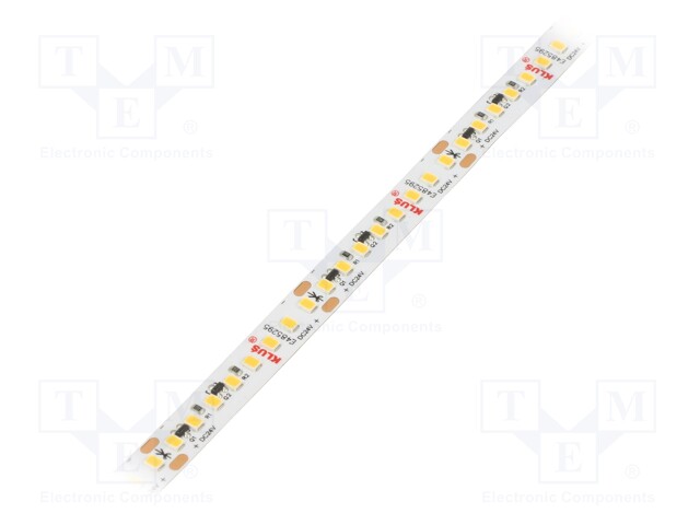 LED tape; white warm; 24V; LED/m: 160; 10mm; IP20; 120°; 19.2W/m