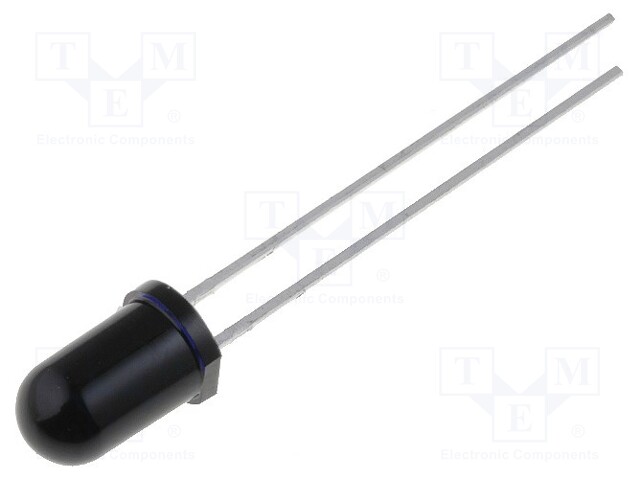 PIN IR photodiode; 5mm; 900nm; 750-1100nm; 20°; Mounting: THT; 1nA