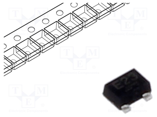 Bipolar Pre-Biased / Digital Transistor, BRT, Single NPN, 50 V, 100 mA, 4.7 kohm, 47 kohm