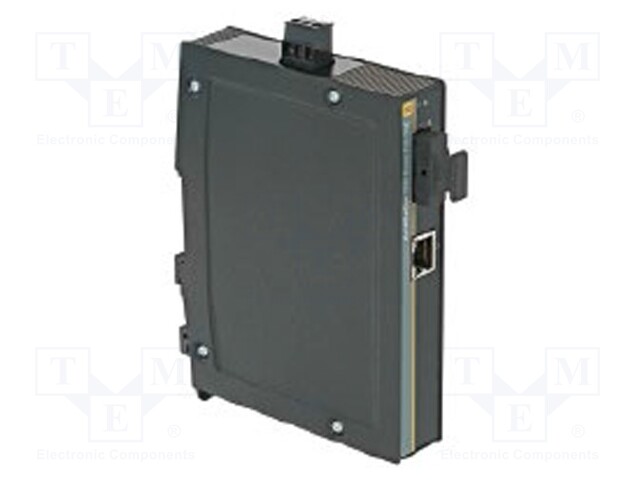 Industrial module: switch Ethernet; unmanaged; 9÷60VDC; RJ45,SC