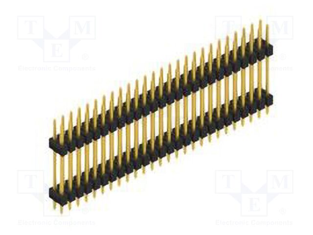 Connector: pin strips; pin header; male; PIN: 52; 2.54mm; THT; 2x26