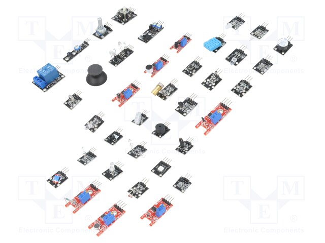 Dev.kit: Okystar Starter Kit for Arduino; Pcs: 37