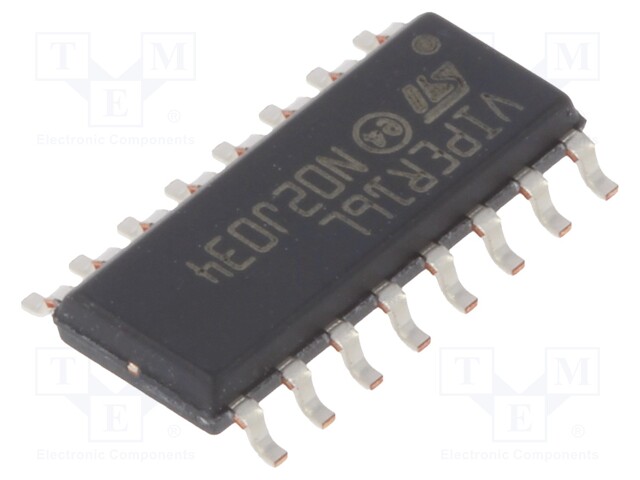 IC: driver; buck,buck-boost,flyback; Channels: 1; 11.5÷23.5V