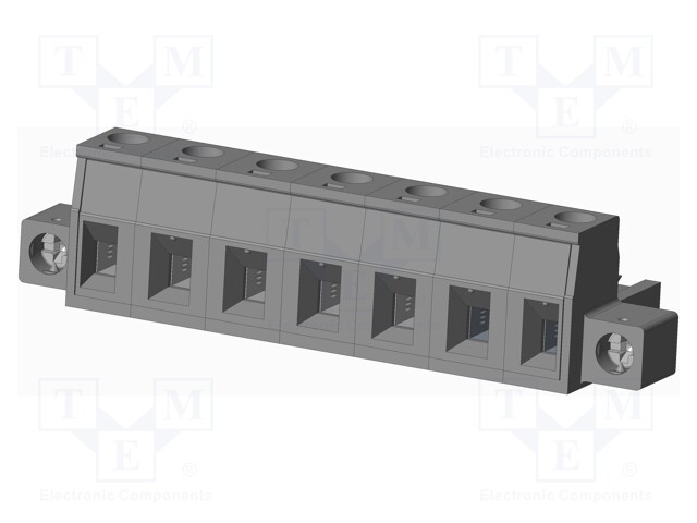 Connector: pluggable terminal block; plug; female; straight; grey